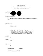 Konspekts 'Elektroapgādes pieslēguma projekts - tehniskā shēma', 1.