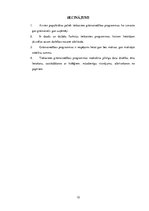 Referāts 'Mākoņa programmas', 12.
