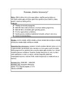 Konspekts 'Nometņu mācība', 1.