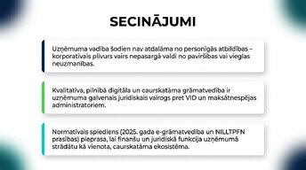 Prezentācija 'Finansiālā atbildība un riski uzņēmumu vadībā', 12.