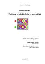 Referāts 'Spēle "Mūžības mīkla II"', 1.