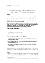 Referāts 'Ētika kā nozīmīgs sabiedrisko attiecību izcilības princips', 20.