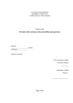 Diplomdarbs 'Pārvaldes ētika un labas pārvaldības pamatprincips', 1.