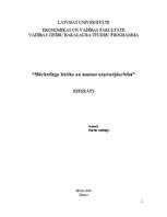 Referāts 'Mārketinga būtība un nozīme uzņēmējdarbībā', 1.