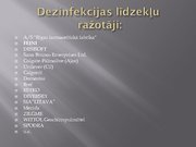 Prezentācija 'Dezinfekcijas līdzekļi', 13.