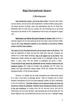 Referāts 'Riga International Airport', 4.