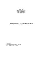 Paraugs 'Iekšējie darba kārtības noteikumi', 1.