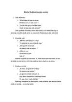 Eseja 'Kārļa Skalbes dzejoļu motīvi', 1.