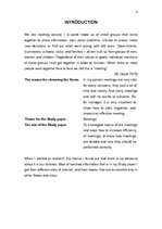 Referāts 'Meetings', 4.