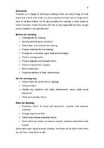 Referāts 'Meetings', 9.