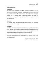 Referāts 'Meetings', 10.