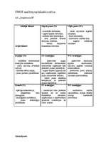 Konspekts 'SWOT analīzes paplašinātā matrica', 1.