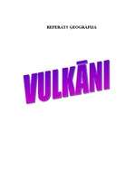 Referāts 'Vulkāni', 1.