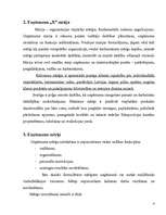 Referāts 'Uzņēmuma "X" struktūra un raksturojums', 4.