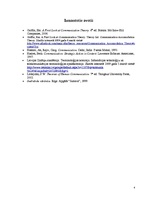 Eseja 'Komunikācijas teorijas. Kas ir komunikācija?', 4.