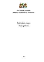 Konspekts 'Sijas aprēķins', 1.