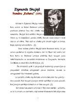 Konspekts 'Zigmunds Skujiņš - romāna "Kailums" satura izklāsts, analīze, tēlu raksturojums', 1.