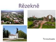 Prezentācija 'Rēzekne', 1.