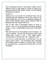 Eseja 'Pasaka par Margrietiņu', 6.