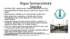 Prezentācija 'Farmācijas un medicīnas simboli un emblēmas Latvijā', 4.