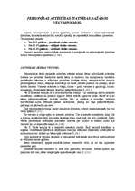 Eseja 'Personības attīstības īpatnības dažādos vecumposmos', 1.