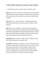 Konspekts 'Literārā darba elementi', 1.