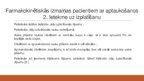 Prezentācija 'Svara ietekme uz farmakokinētiku', 10.