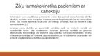 Prezentācija 'Svara ietekme uz farmakokinētiku', 12.
