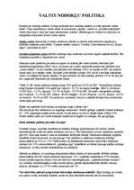 Konspekts 'Valsts nodokļu politika', 1.