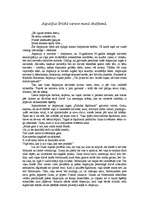 Eseja 'Aspazijas liriskā varone manā skatījumā', 1.