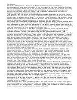 Eseja 'Movie Review of the Pianist: Film History', 1.