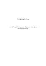 Konspekts 'Stratēģiskā plānošana', 1.