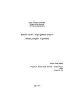 Referāts 'Baltijas jautājums 18.gadsimtā', 1.