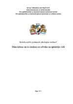 Referāts 'Matu krāsas un to ietekme uz cilvēku un apkārtējo vidi', 1.