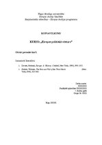 Konspekts 'Otrā pasaules kara norises galvenie posmi', 1.
