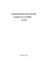 Konspekts 'Lauksaimniecības zemju stāvoklis pasaulē un ar to saistītie procesi', 1.