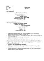 Konspekts 'Volframs', 1.