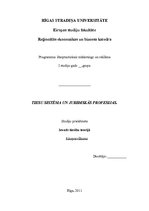 Konspekts 'Tiesu sistēma un juridiskās profesijas', 1.