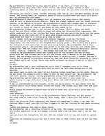 Eseja 'Grandmother', 1.