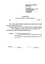 Paraugs 'Administratīvā akta paraugs', 1.