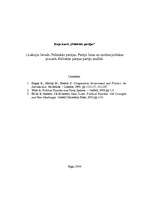 Konspekts 'Politiskās partijas. Partiju loma un nozīme politikas procesā. Galvenās pieejas ', 1.