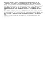 Eseja 'Paralells in My Brilliant Career', 2.