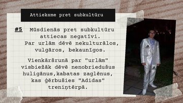 Prezentācija 'Subkultūras analīze - Urlu jeb Gopņniku subkultūras prezentācija', 6.