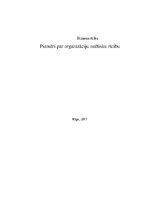 Eseja 'Biznesa ētika. Piemēri par organizāciju neētisku rīcību', 1.