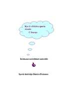 Referāts 'Efektīva sporta stunda C līmeņa klasēs', 1.