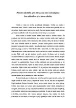 Eseja 'Patiesa mīlestība pret savu zemi nav iedomājama bez mīlestības pret savu valodu', 1.