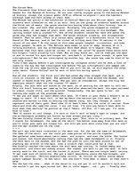 Eseja 'A Terror Tale', 1.