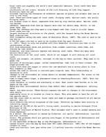 Eseja 'Coral Reefs', 1.