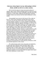 Eseja 'Kāpēc Latvijas iedzīvotāji dodas strādāt uz citām valstīm?', 1.