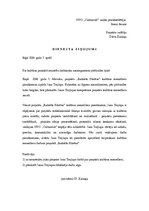 Paraugs 'Dienesta ziņojums', 1.